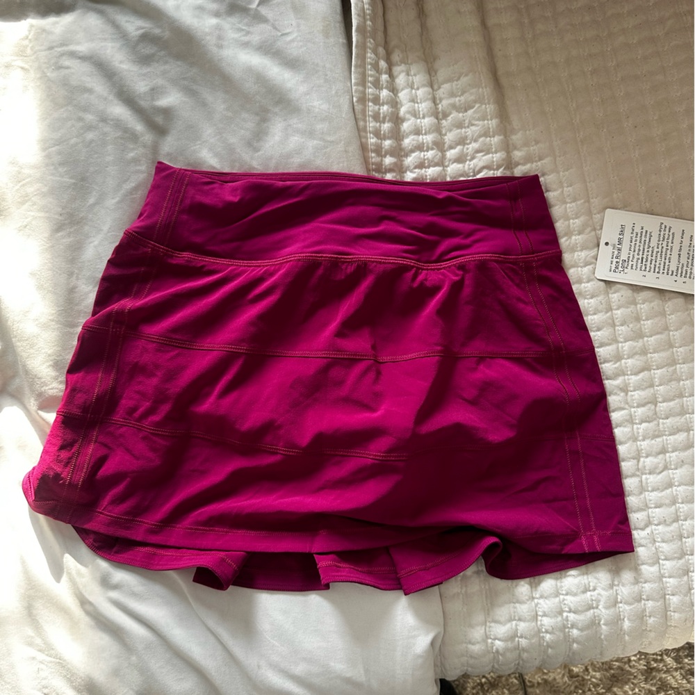 Lululemon pace revival mid rise skirt